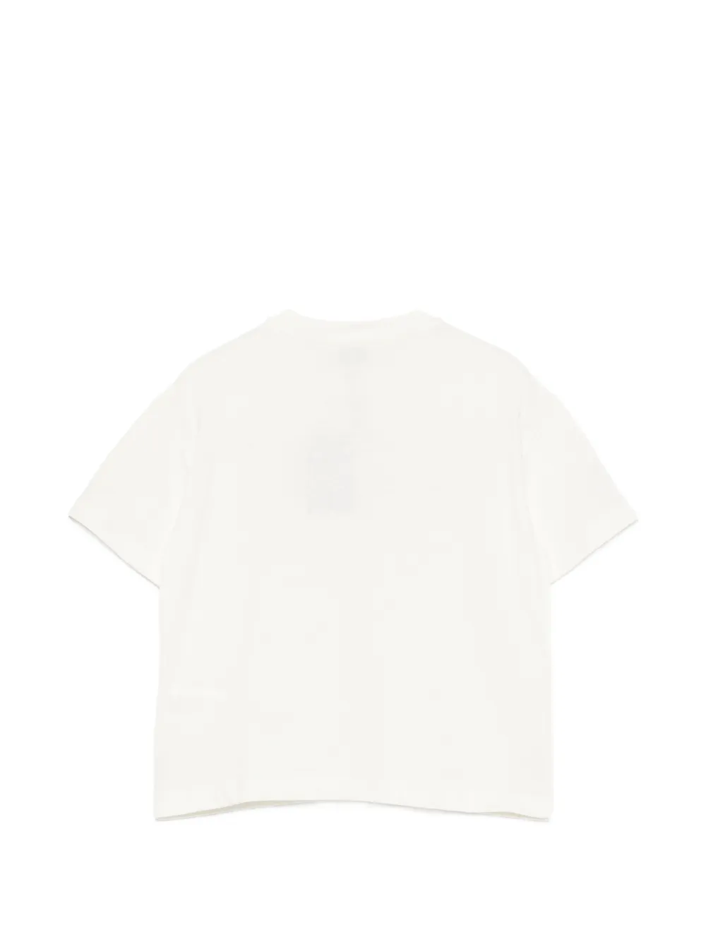 ETRO KIDS Pegaso T-shirt met geborduurd logo Beige