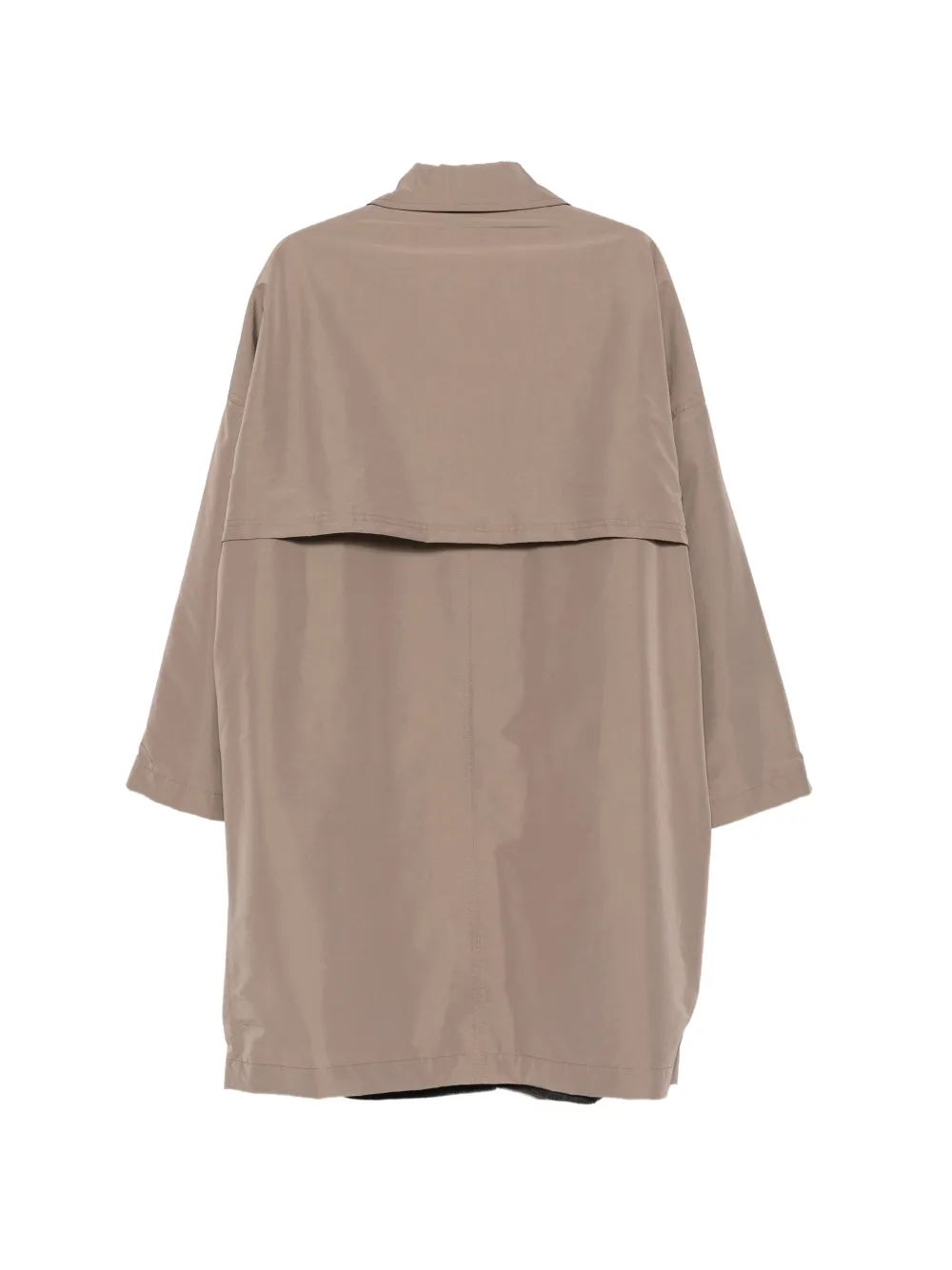 Alysi Trenchcoat met stormklep Beige