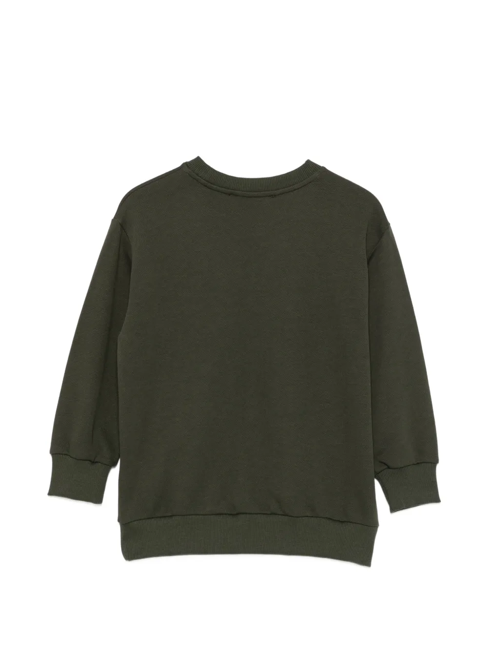 ETRO KIDS Pegaso sweater met geborduurd logo Groen