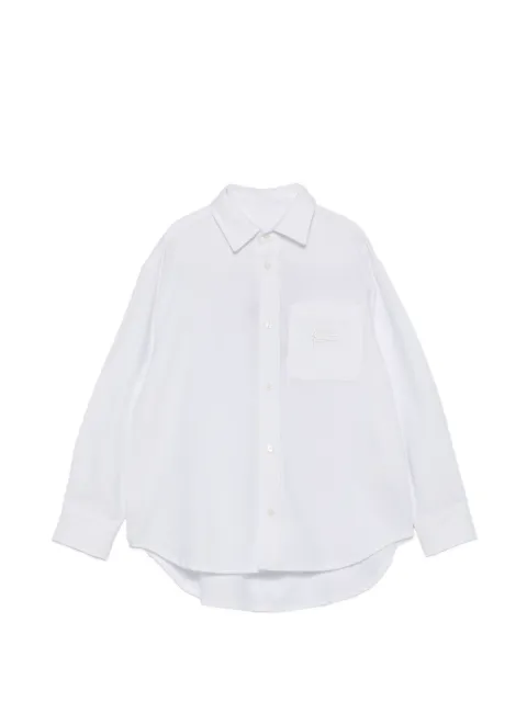 ETRO KIDS Pegaso-embroidered long-sleeve shirt
