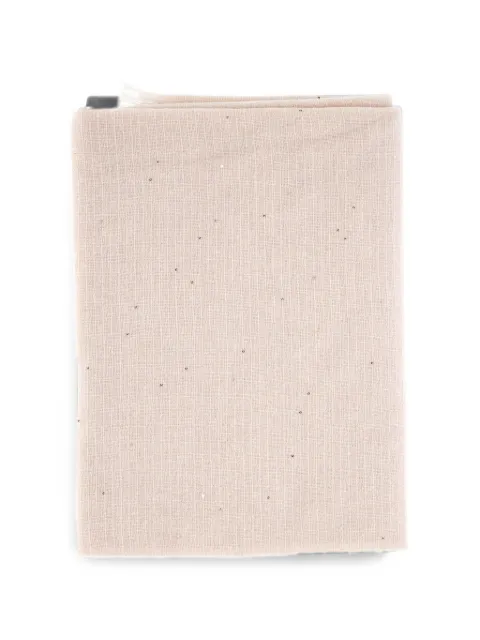 Gran Sasso sequin-embellished frayed scarf