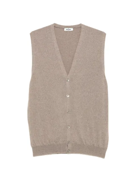 Gran Sasso strikket vest med knapper