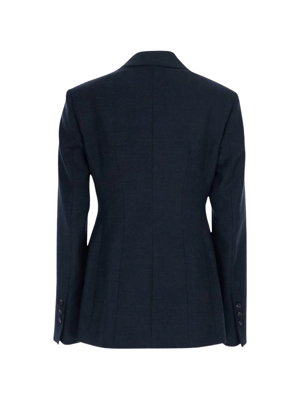 Tela double-breasted peak-lapels blazer Blauw