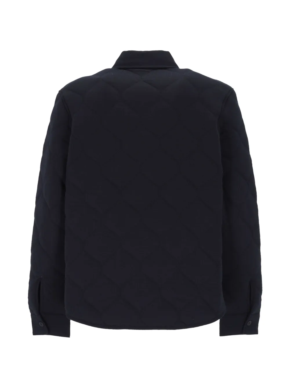 Vince Gewatteerd shirtjack Blauw