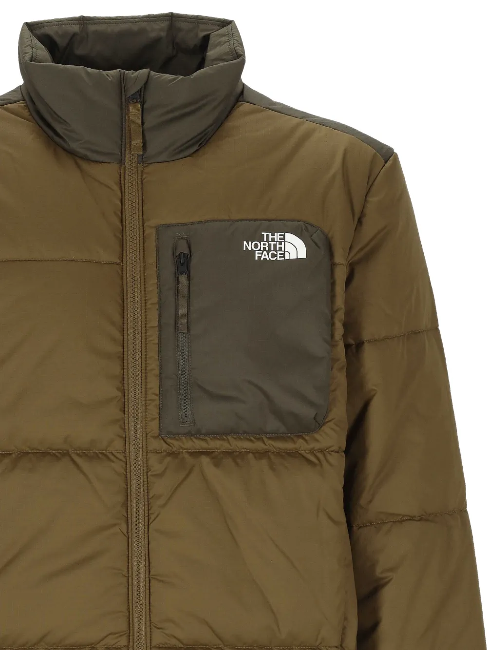 The North Face Nuketo gewatteerd jack met logoprint Bruin
