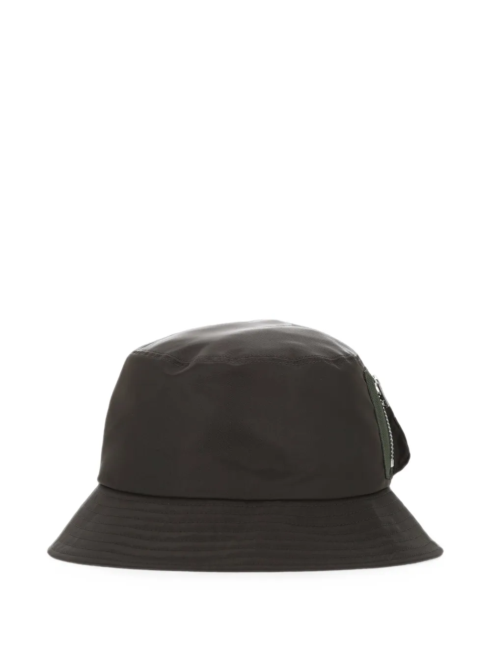 sacai zip-pocket bucket hat - Verde