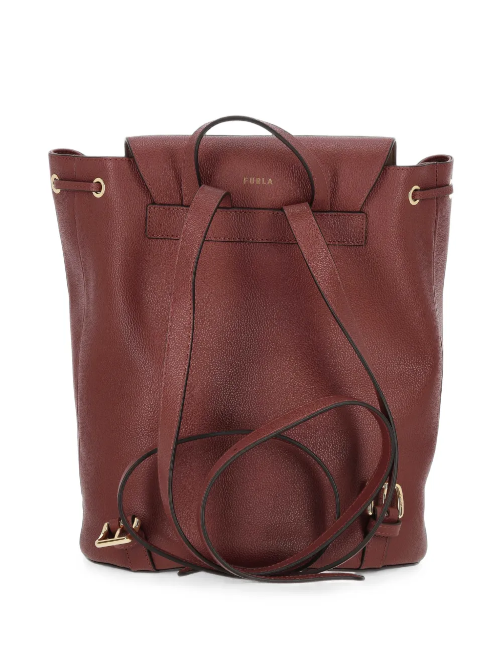 Furla Leren rugtas Rood