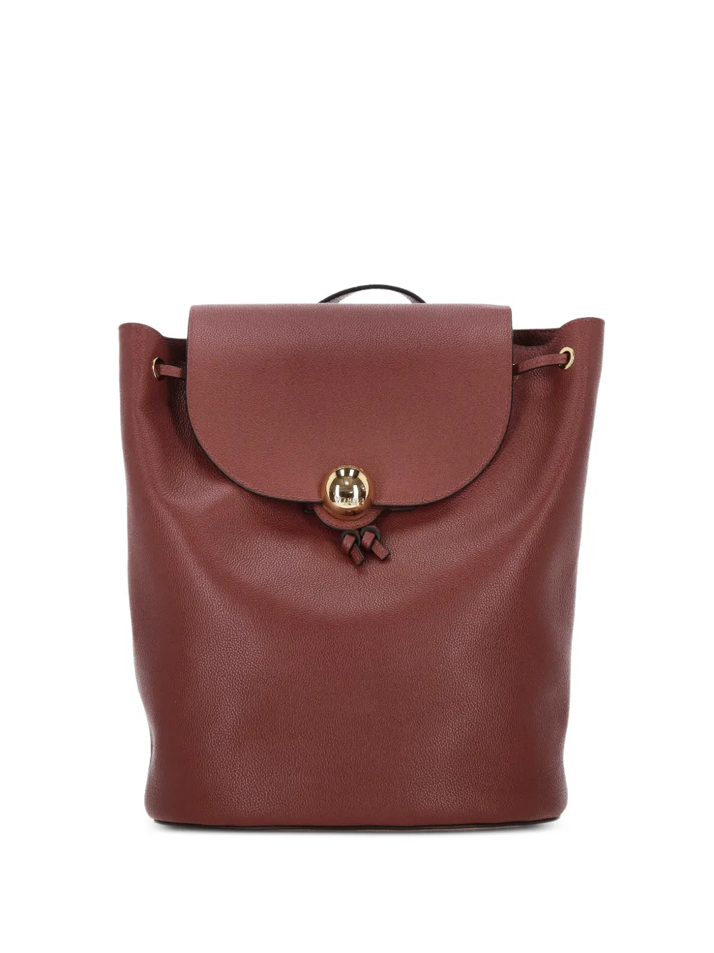 Furla leather backpack - Rosso