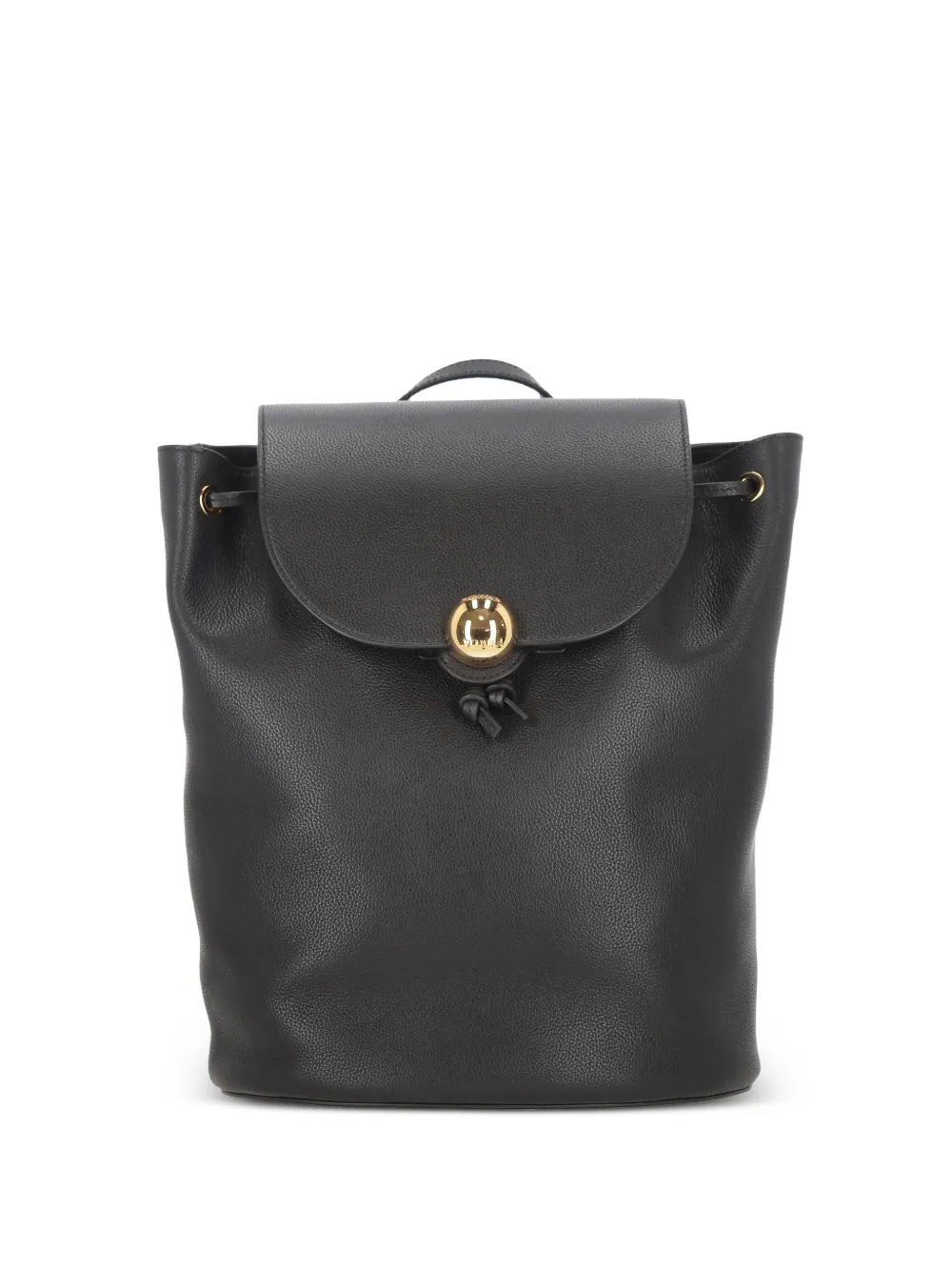 Furla grainy leather backpack - Nero
