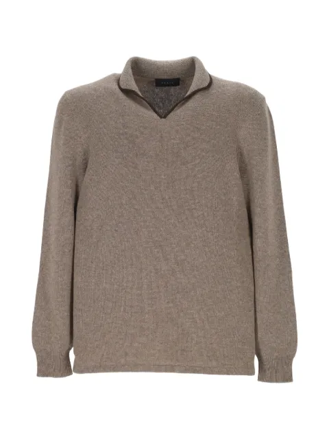 Sease Ellen Pull 2.0 contrast-trim fine-knit top