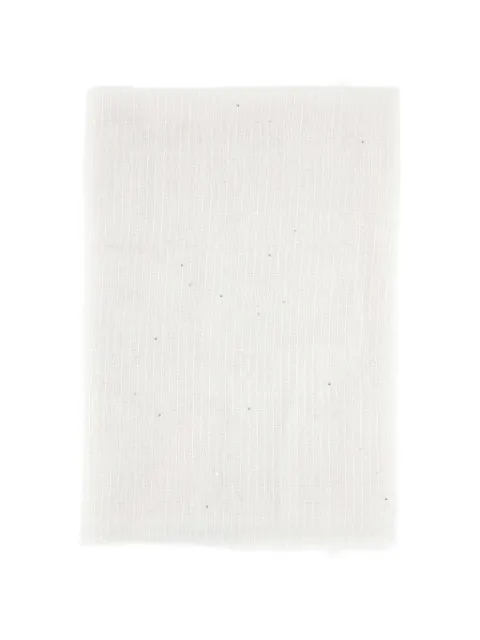 Gran Sasso sequin-embellished frayed scarf