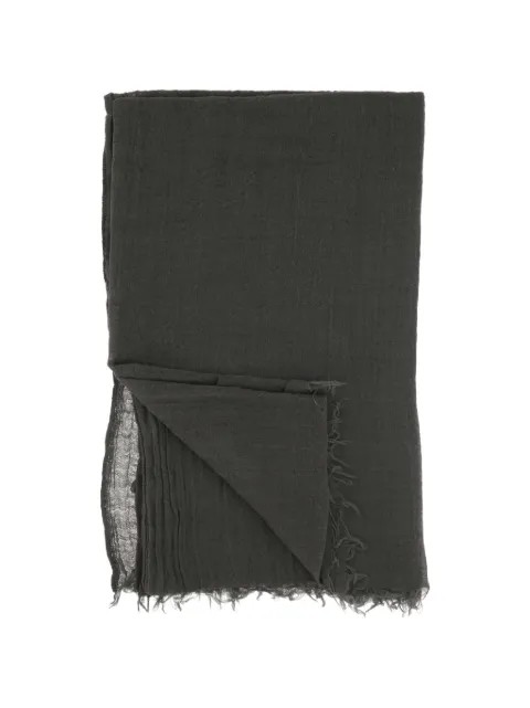 Destin frayed-edge scarf