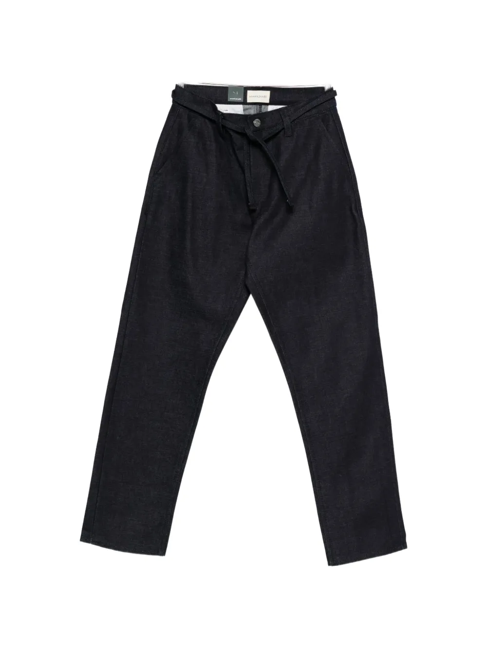 ANERKJENDT Akjan Selvedge drawstring jeans - Blu