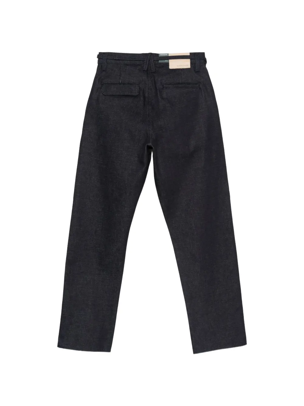 ANERKJENDT Akjan Selvedge jeans met trekkoord Blauw
