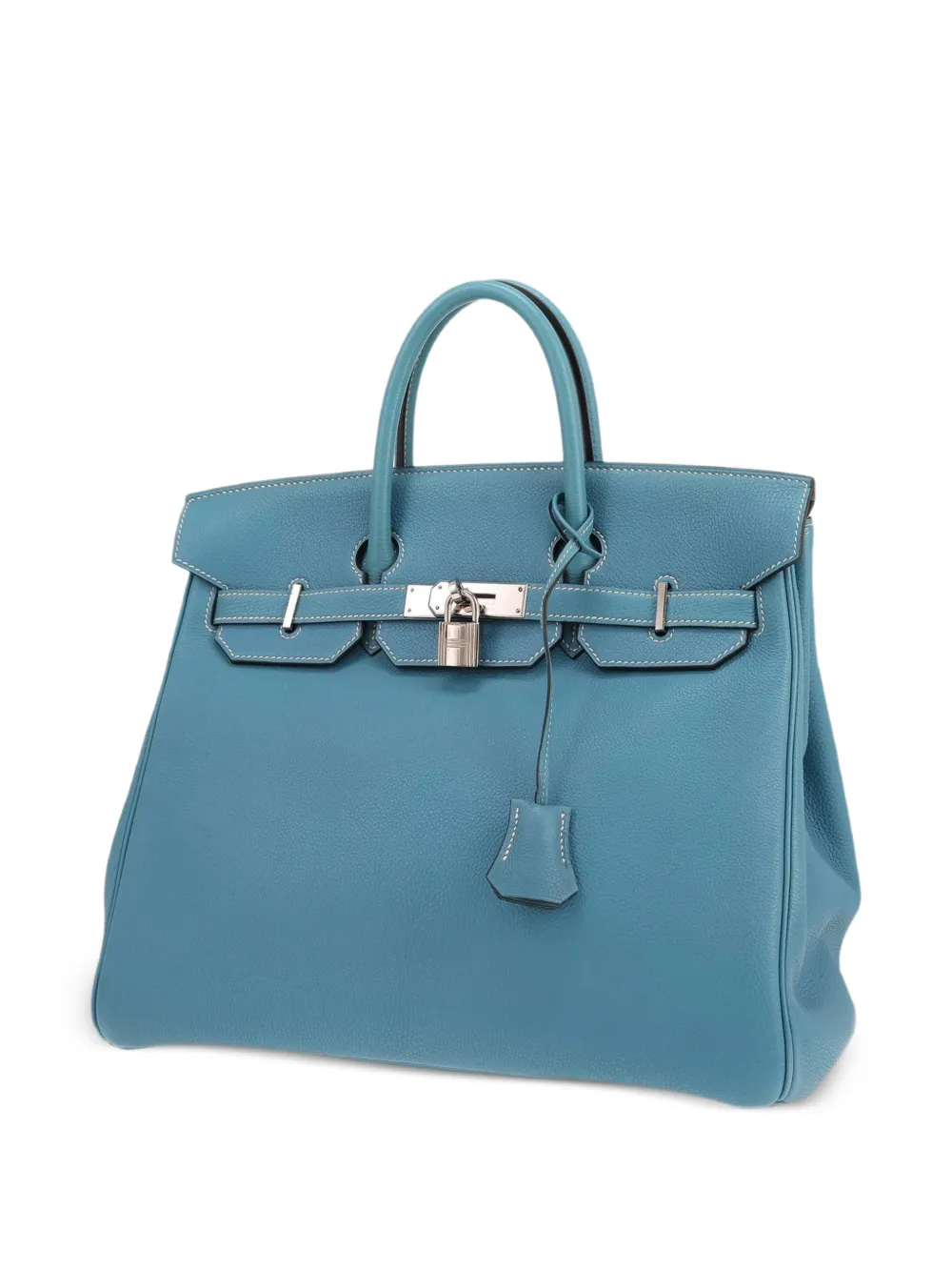 Hermès Pre-Owned 2002 32 Haut à Courroies shopper Blauw