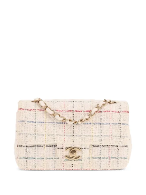 CHANEL Pre-Owned 2020's mini Timeless tweed shoulder bag
