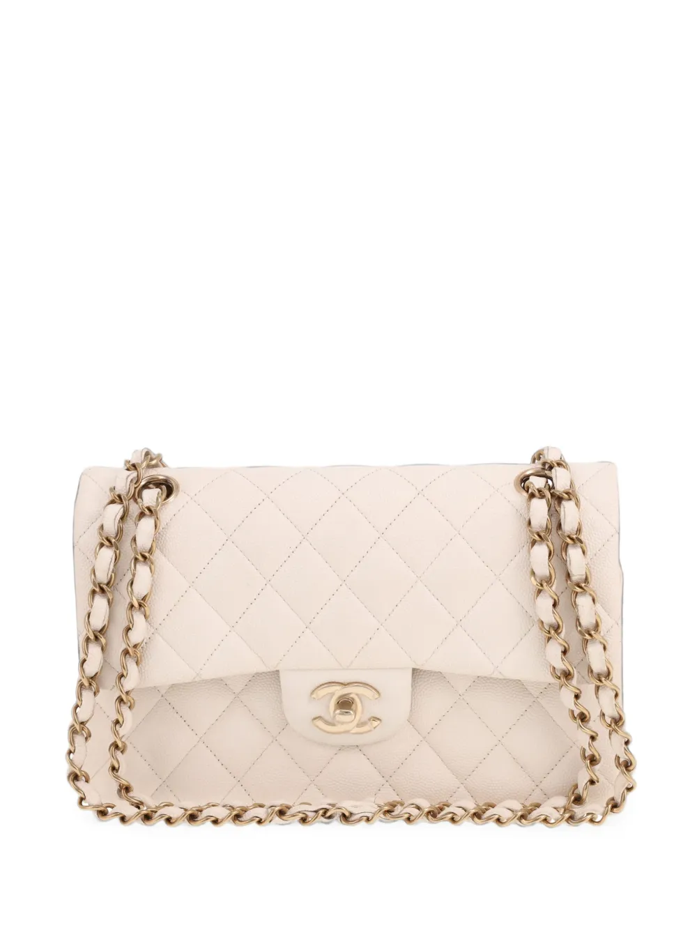 CHANEL Pre-Owned 2020's Timeless Petit quilted shoulder bag - Bianco