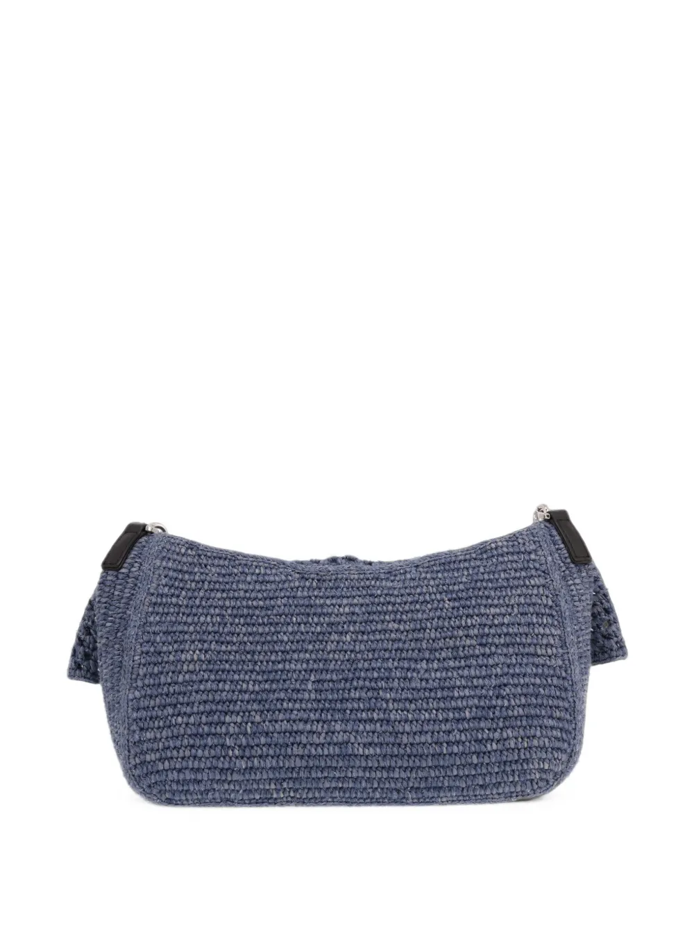 Loewe Pre-Owned 2020s medium Ola raffia shopper Blauw