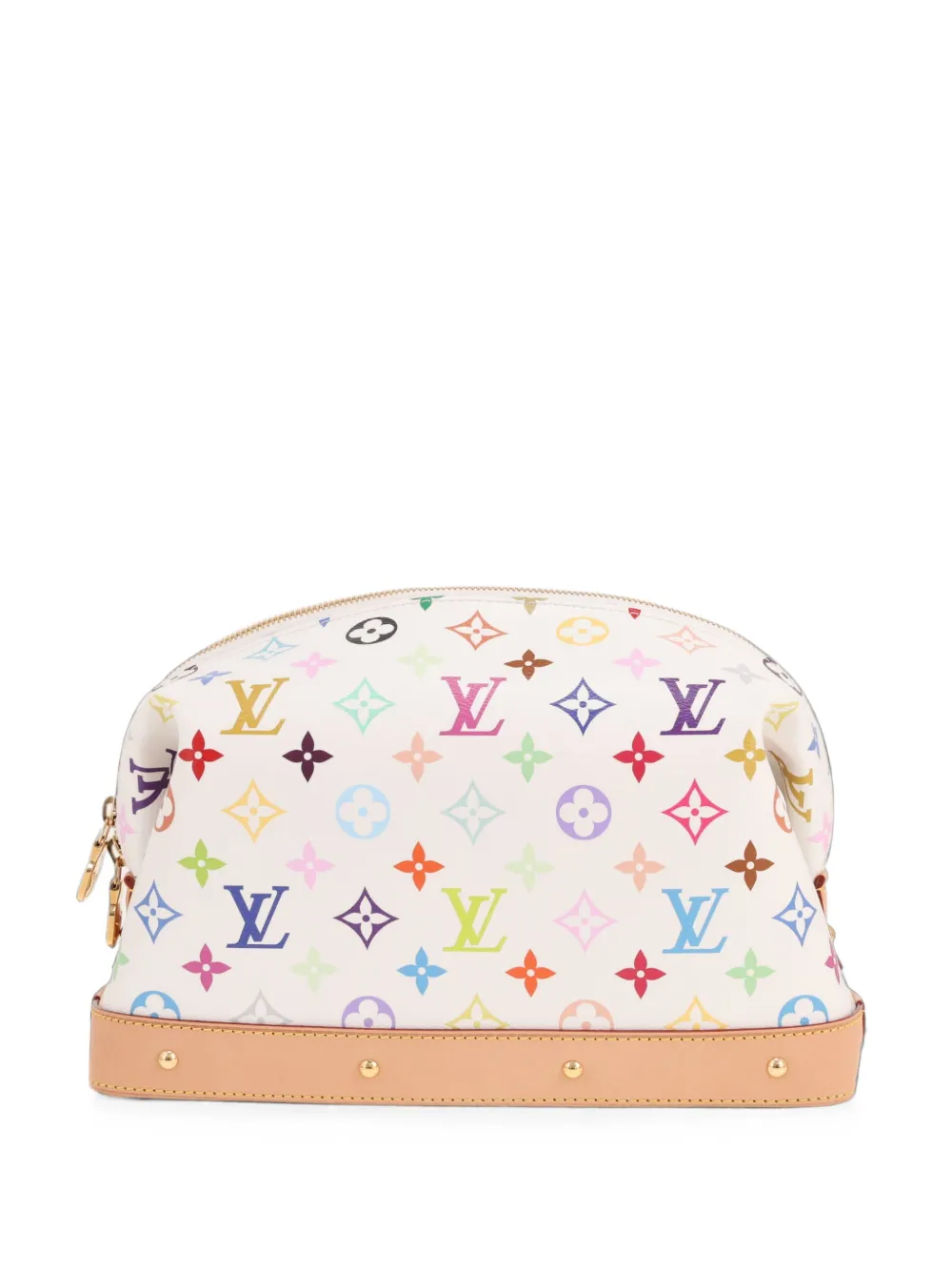Louis Vuitton Pre-Owned x Takashi Murakami 2020 large Monogram clutch bag - Bianco
