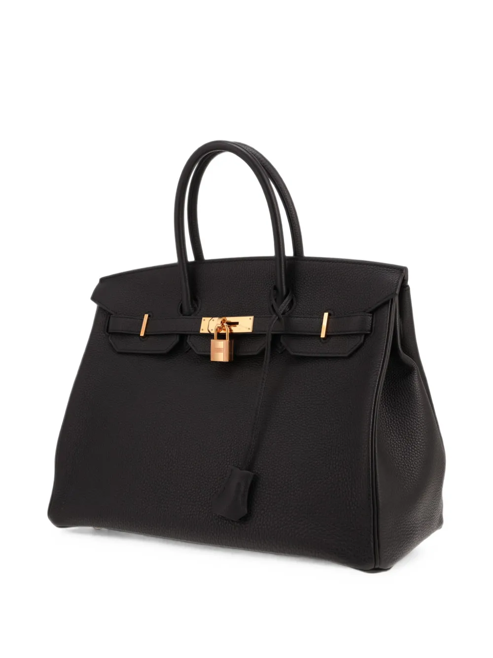 Hermès Pre-Owned 2020 35 Birkin Togo leren shopper Zwart