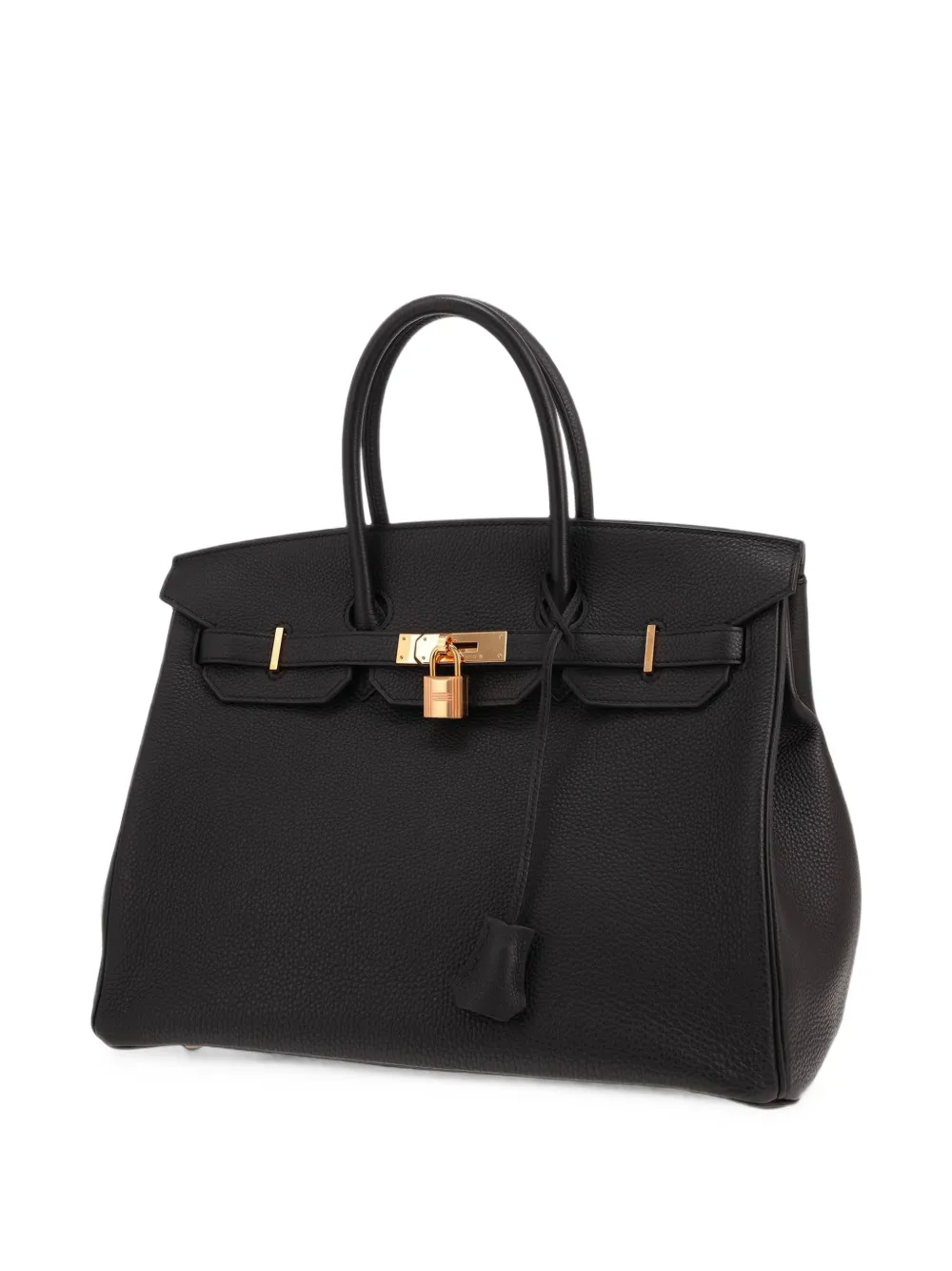 Hermès Pre-Owned 2020 35 Birkin Togo leren shopper Zwart