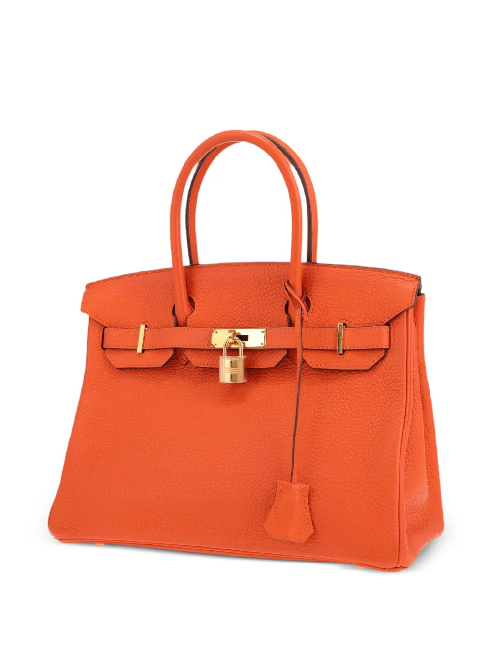 Hermès Pre-Owned 2014 30 Birkin shopper Oranje