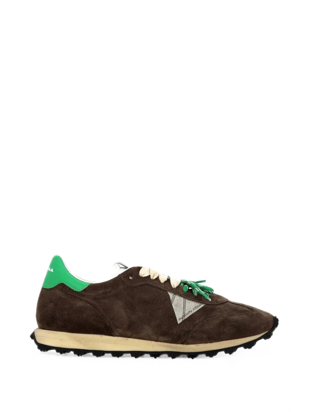 RUN OF suede lace-up sneakers Bruin