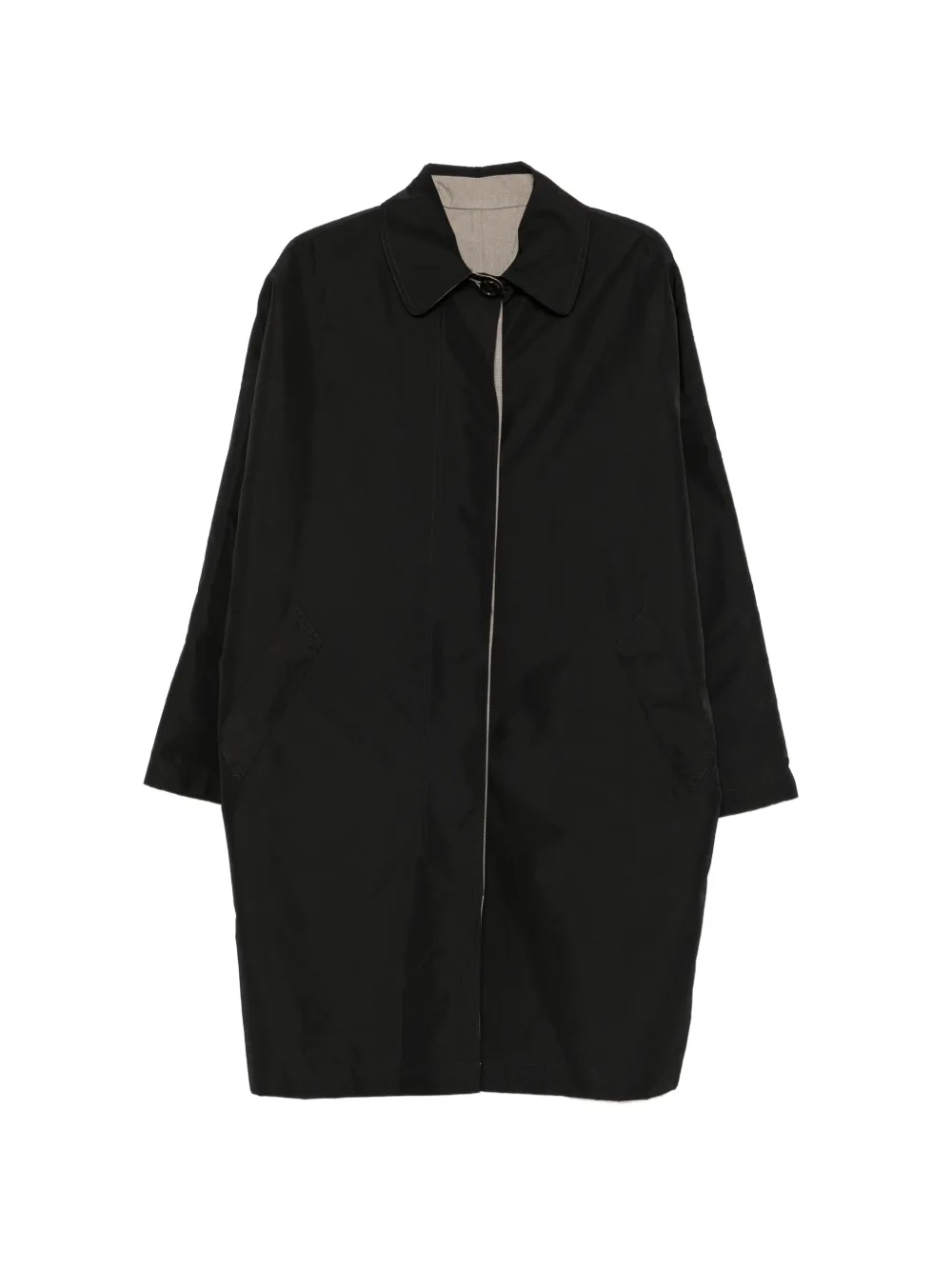 Alysi storm-flap trench coat · 42