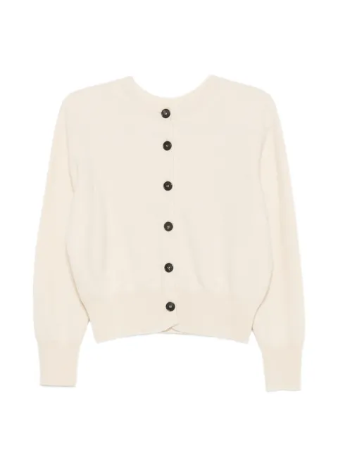 Grifoni button-up crew-neck cardigan