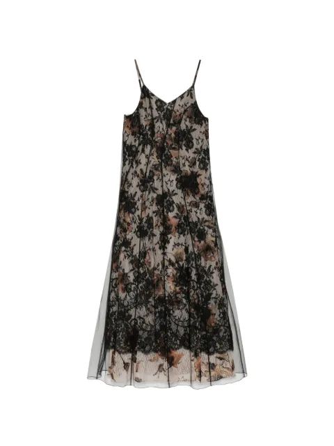 Quetsche vestido con encaje floral