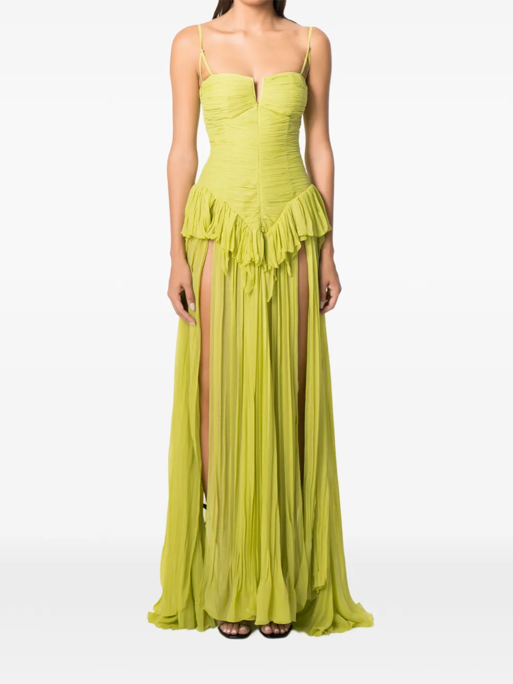 NORINA ST Diada 2.6 ruffled maxi dress