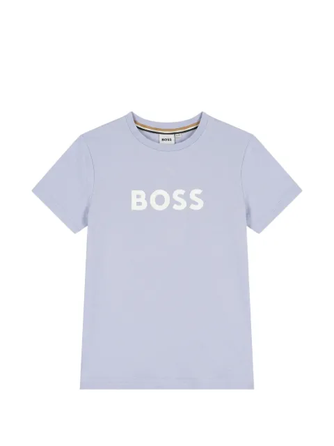 BOSS Kidswear logo-print T-shirt