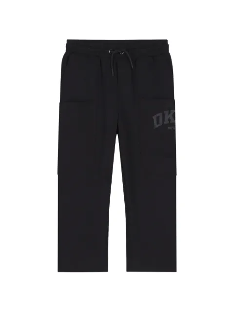 Dkny Kids logo-print drawstring trousers