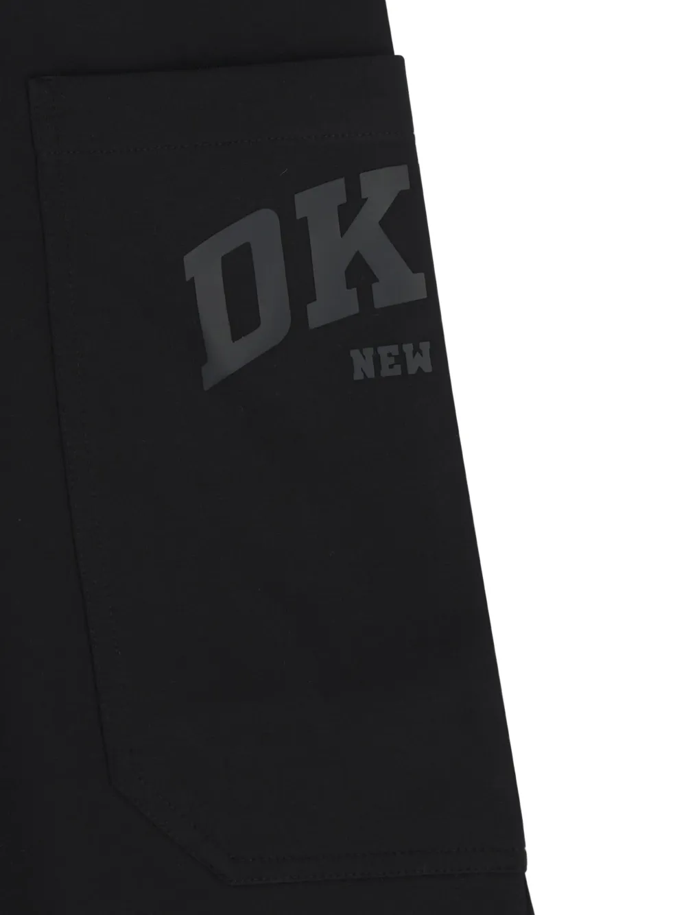 Dkny Kids Broek met logoprint Zwart