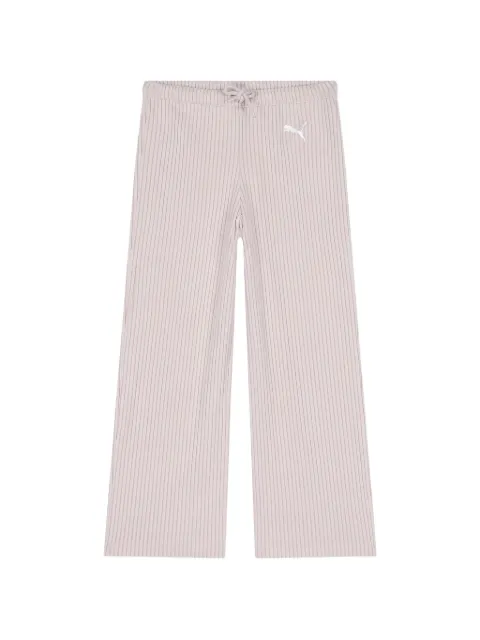 Puma Kids ribbed-knit trousers