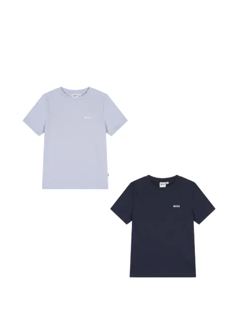 BOSS Kidswear 로고 프린트 티셔츠 2매 세트