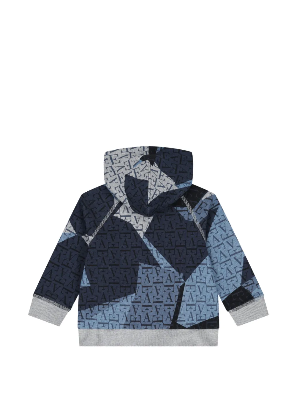 Emporio Armani Kids Trainingspak met logoprint Blauw