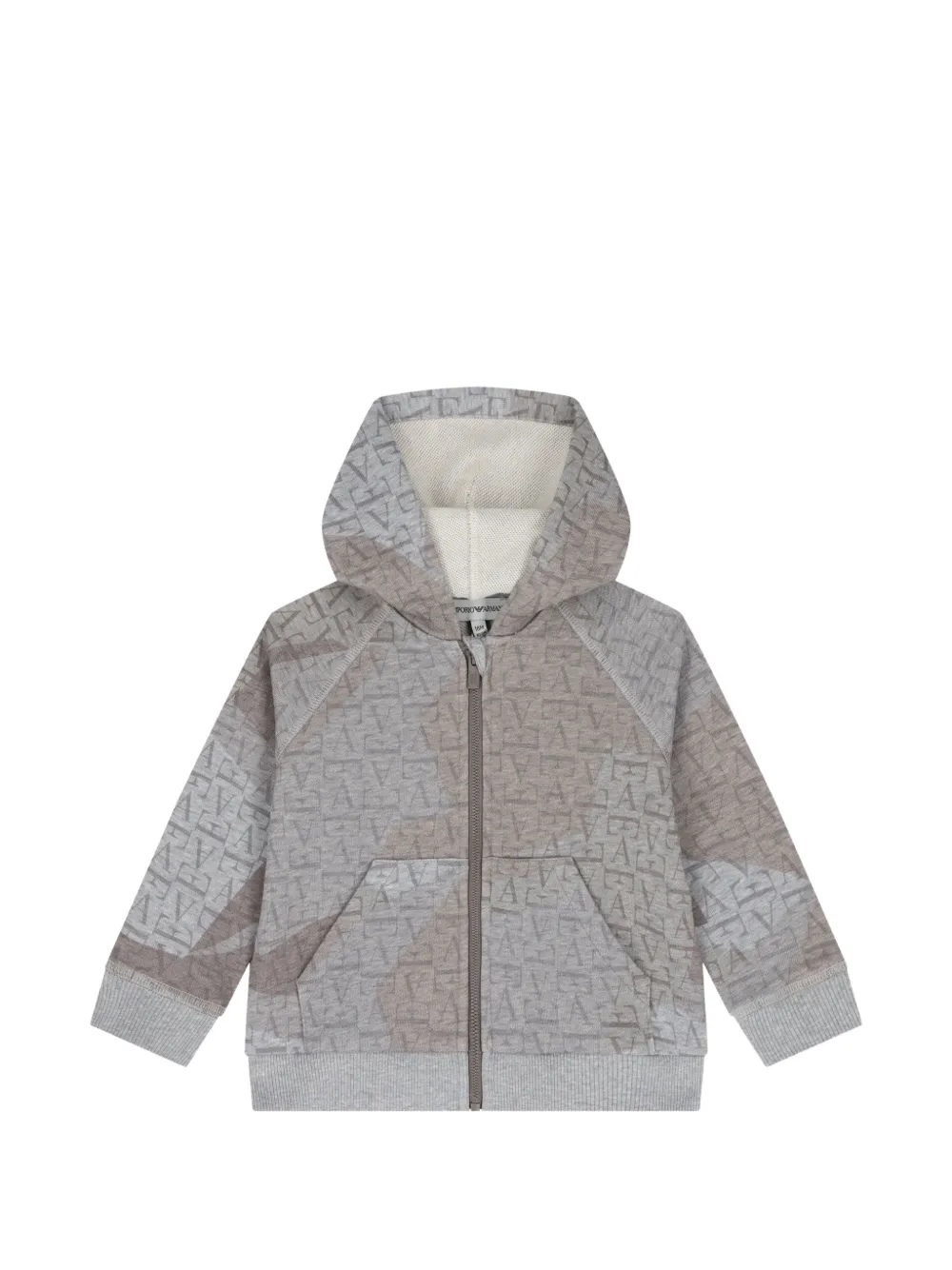 Emporio Armani Kids Trainingspak met monogramprint Grijs