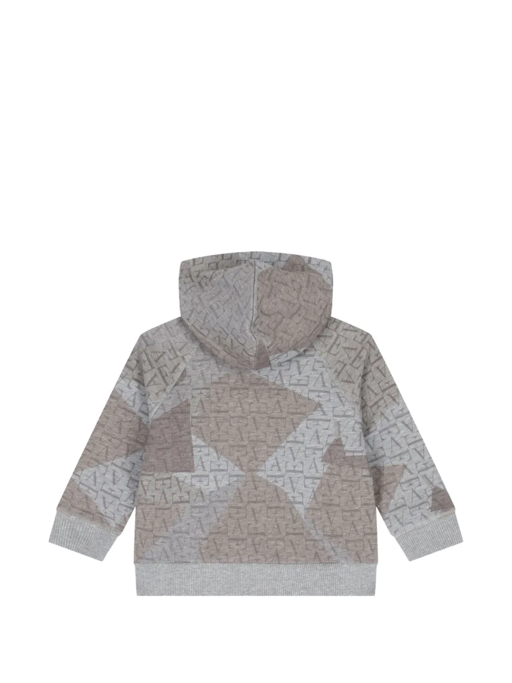 Emporio Armani Kids Trainingspak met monogramprint Grijs