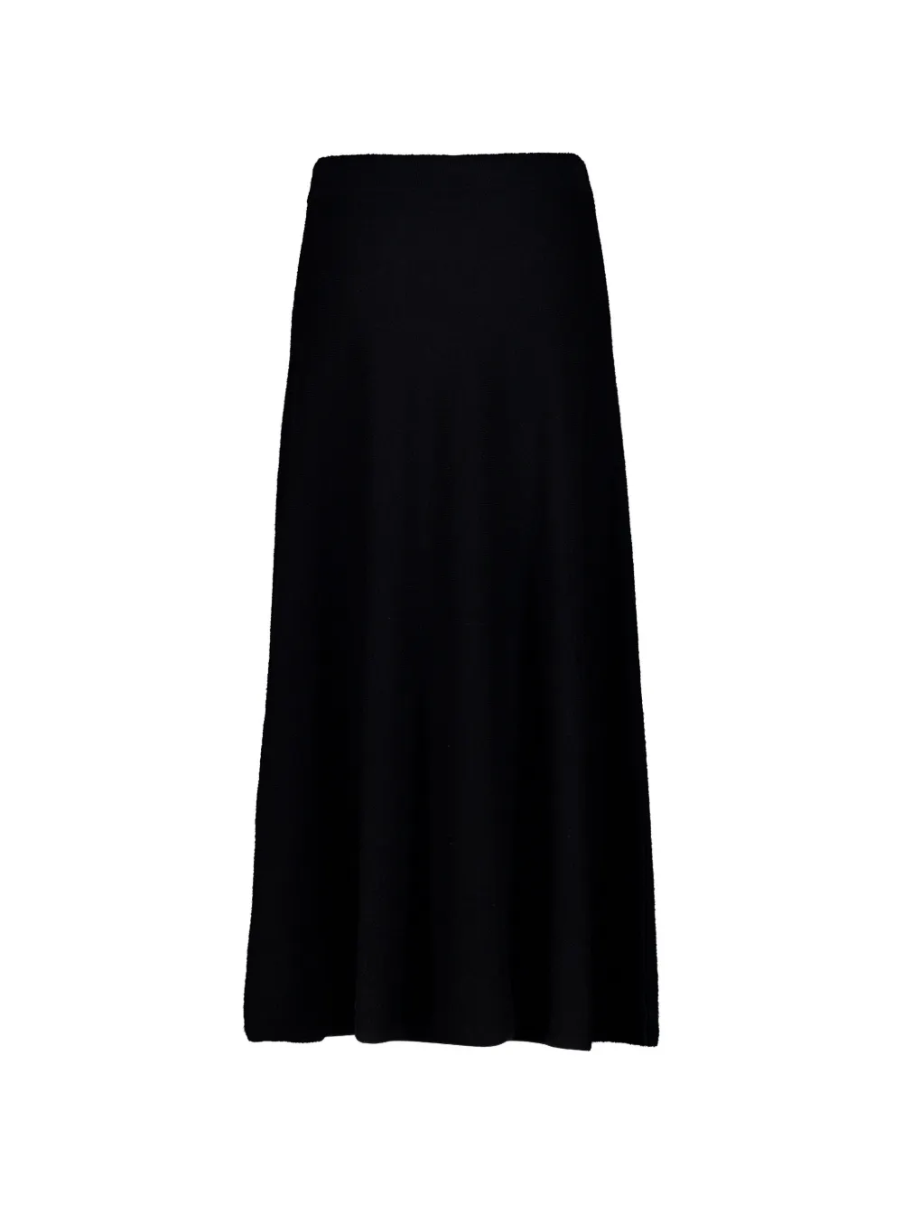 Lisa Yang Tori knitted midi skirt Zwart