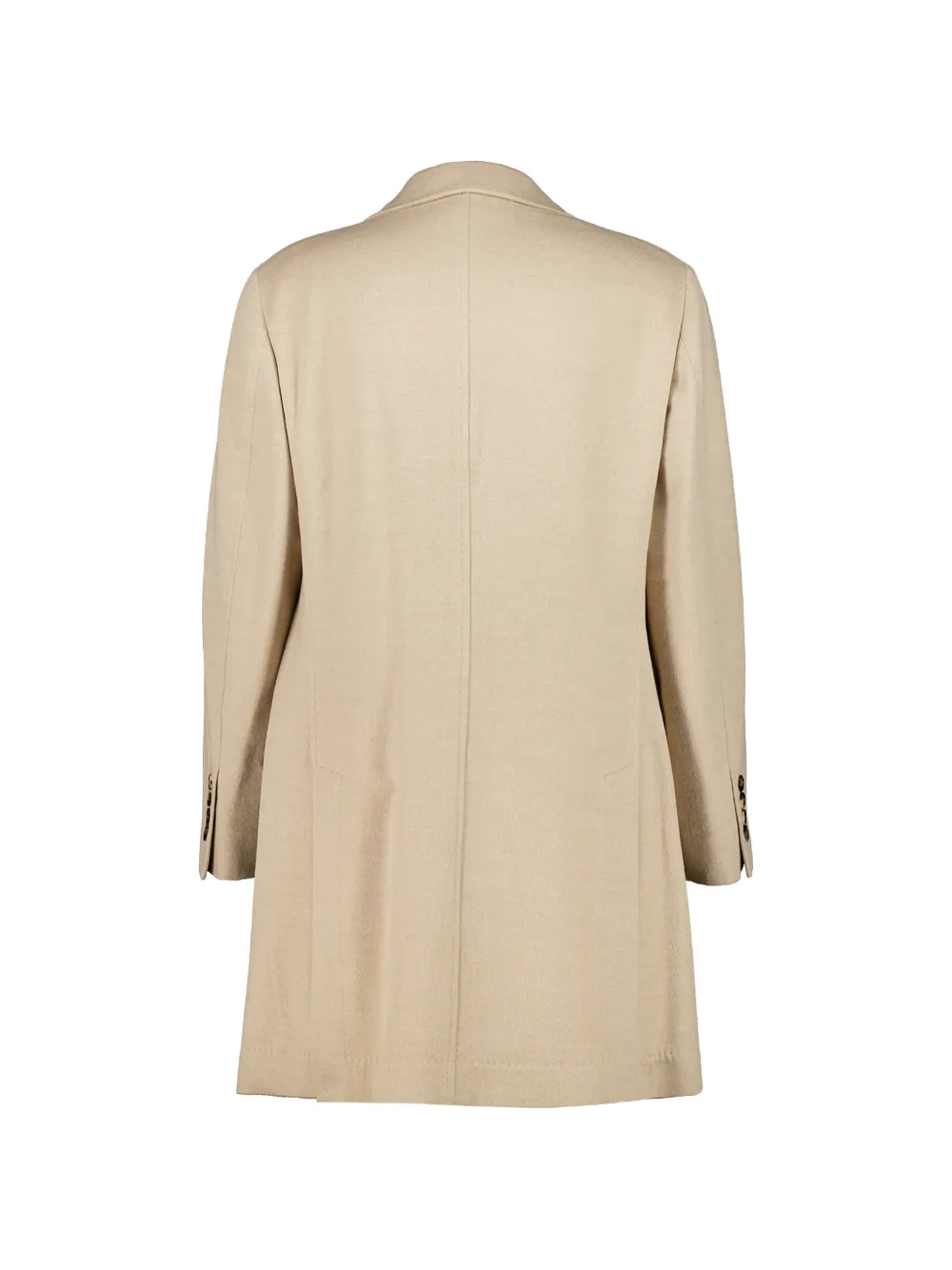 Brunello Cucinelli lightweight virgin wool cloth coat Beige