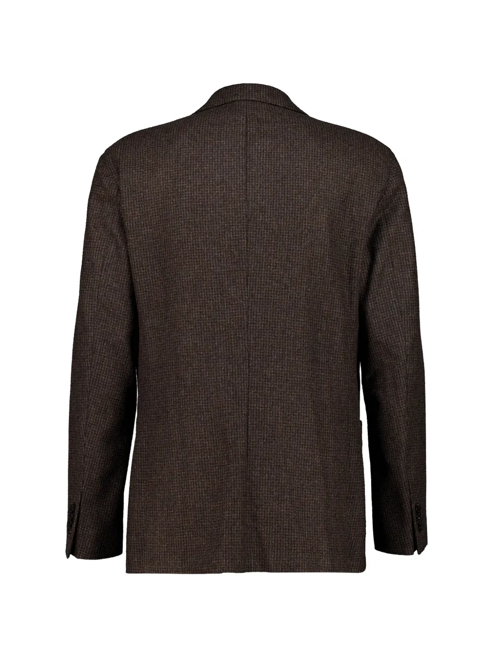 Boglioli Blazer met enkele rij knopen Bruin