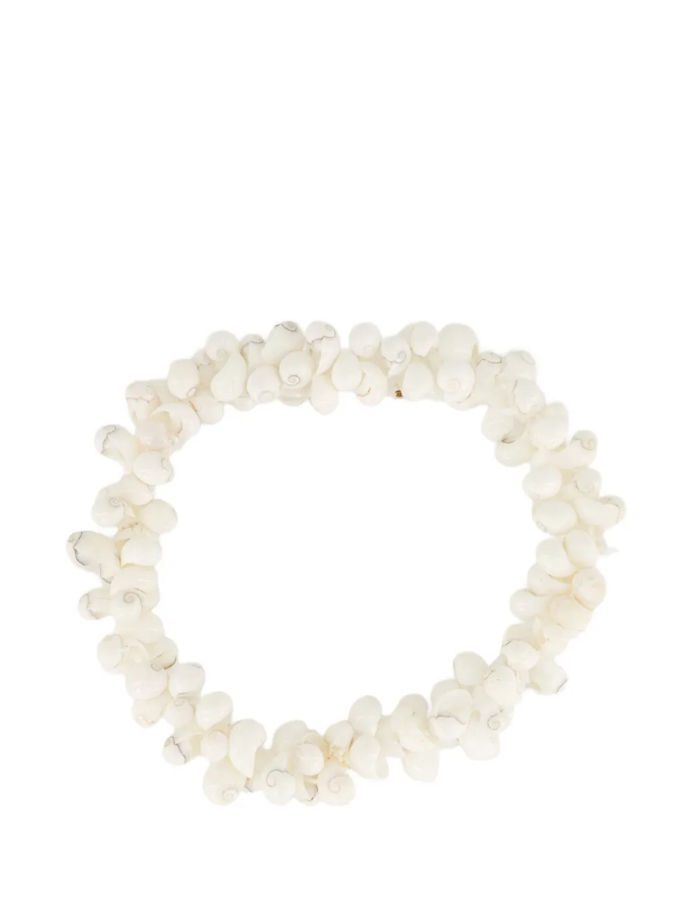 Alanui shell-embellished bracelet - Bianco