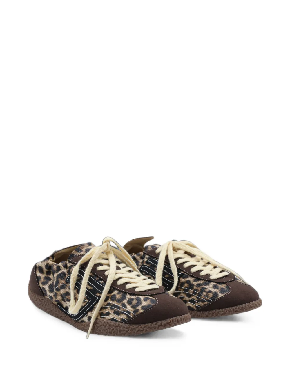 Puraai leopard-print sneakers Bruin