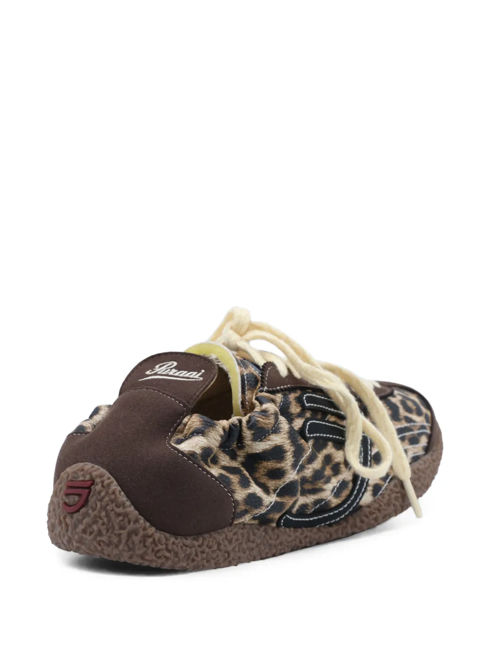 Puraai leopard-print sneakers Bruin