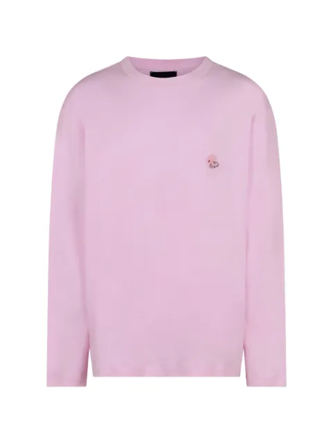 John Richmond logo-patch long-sleeve T-shirt