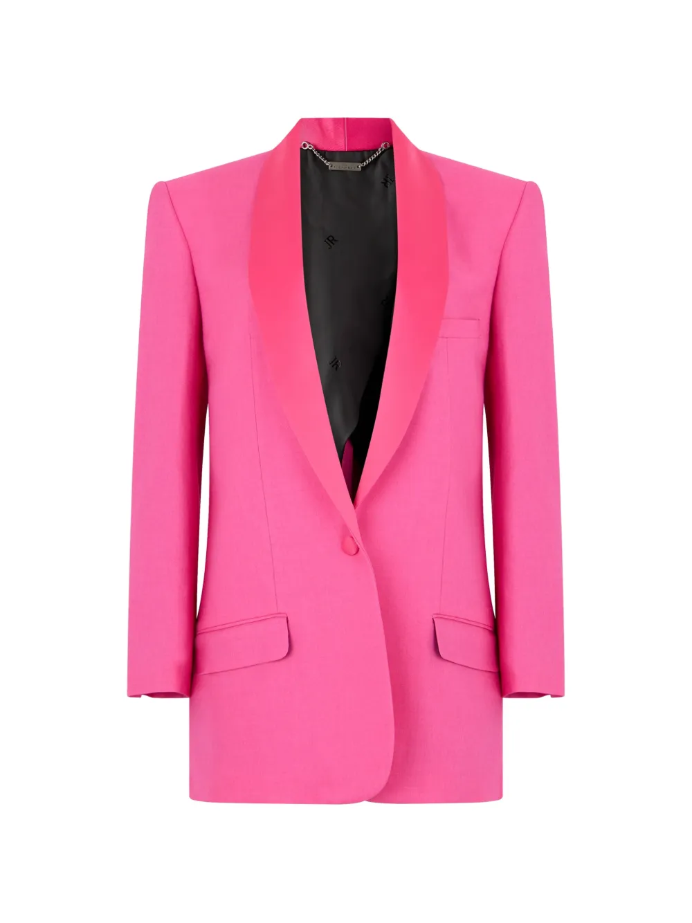 John Richmond blazer boutonné à col châle - Rose John Richmond blazer boutonné à col châle - Rose