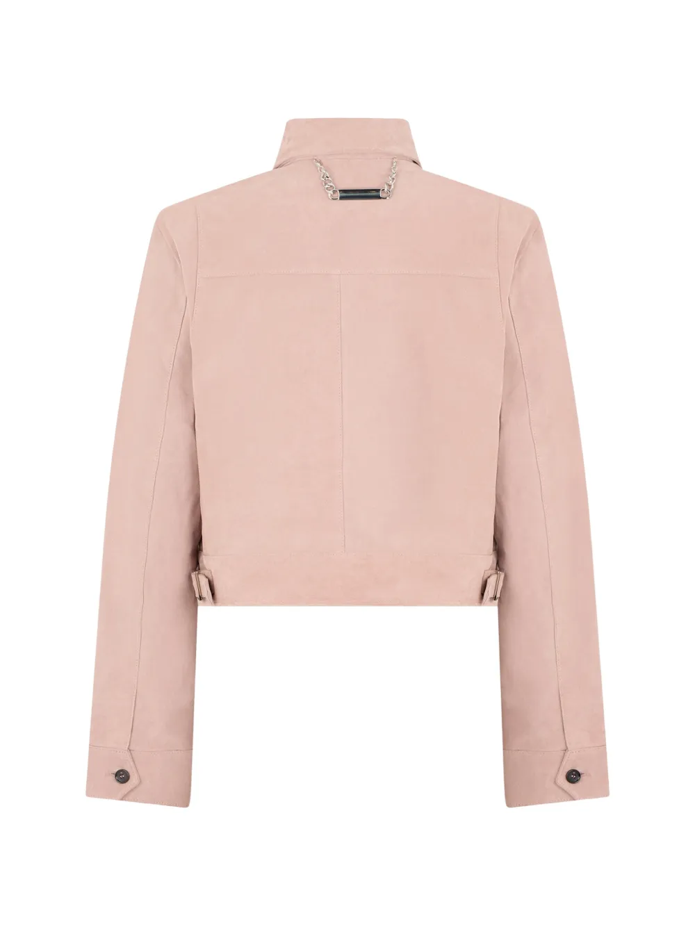 John Richmond Suède jack met studs en rits Roze