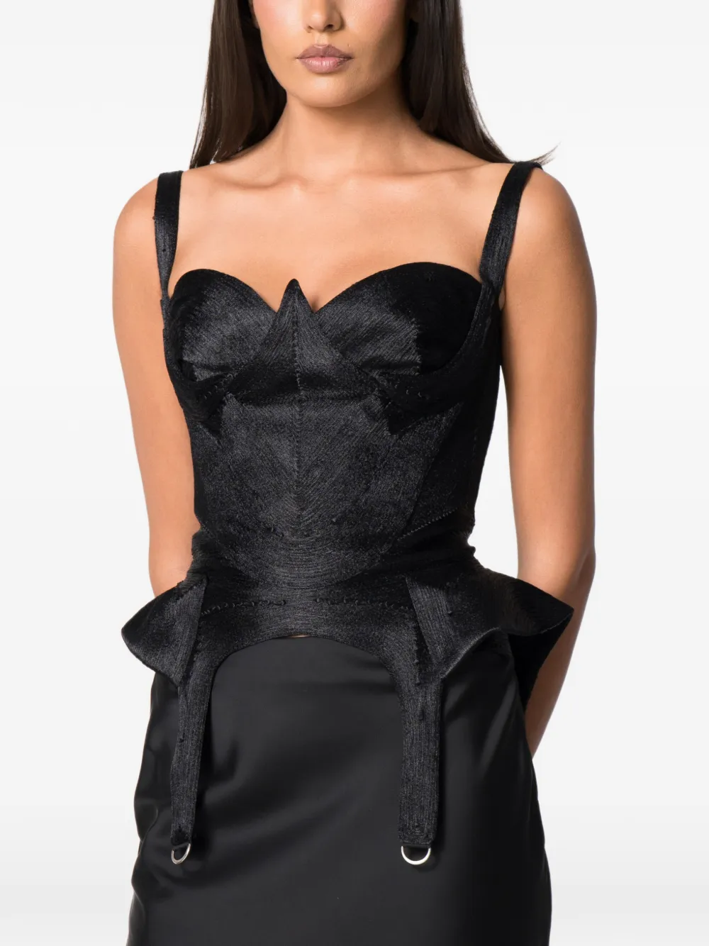 NORINA ST Kaly lace-up corset top
