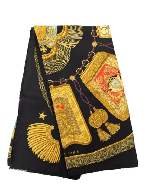 Hermès Pre-Owned pañuelo Poste et Cavalerie 20th Century de seda